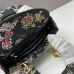 D-ior Mini Lady D - Lite Bag With Floral Embroidery And Branding size:17×15×7cm #A53706
