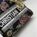 D-ior Mini Lady D - Lite Bag With Floral Embroidery And Branding size:17×15×7cm #A53706