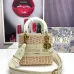 D-ior Wicker Handbags With Branded Straps In Varied Colorways size:24×20×11cm #A53707