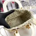 D-ior Wicker Handbags With Branded Straps In Varied Colorways size:24×20×11cm #A53707