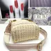 D-ior Wicker Handbags With Branded Straps In Varied Colorways size:24×20×11cm #A53707