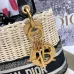 D-ior Wicker Handbags With Branded Straps In Varied Colorways size:24×20×11cm #A53707