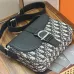 Dior Heritage Oblique Canvas &amp; Leather Messenger Bag 23×17.5×6cm #A65010