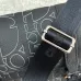 D-ior Hit The Road Leather Messenger Bag With Signature Monogram Embossing size:24×18×8cm #A53669