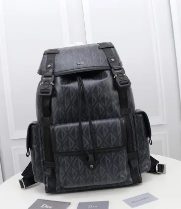 D-ior Geometric Pattern Backpack With Functional Straps And Spacious Compartments For Urban Adventures #A50076