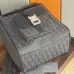 D-ior Hit the Road Backpack with Flap – Anthracite Gray Oblique Jacquard &amp; Grained Calfskin  #A59161