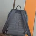 D-ior Hit the Road Backpack with Flap – Anthracite Gray Oblique Jacquard &amp; Grained Calfskin  #A59161