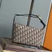 Dior Jett Vintage Oblique Jacquard Shoulder Bag Gold CD Buckle Mini Underarm Handbag #A65968