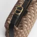 Dior Jett Vintage Oblique Jacquard Shoulder Bag Gold CD Buckle Mini Underarm Handbag #A65968