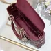 D-ior Lady D-Joy Handbag Wine #A57295