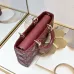 D-ior Lady D-Joy Handbag Wine #A57295