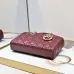 D-ior Lady D-Joy Handbag Wine #A57295