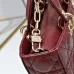 D-ior Lady D-Joy Handbag Wine #A57295