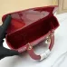 D-ior Lady Handbags Black/Wine/Red/White #A57293