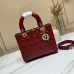D-ior Lady Handbags Black/Wine/Red/White #A57293