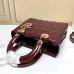 D-ior Lady Handbags Black/Wine/Red/White #A57293