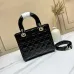 D-ior Lady Handbags Black/Wine/Red/White #A57293