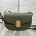 Dior Medaillon Leather Crossbody Saddle Bag 3922 23×16×6.5cm #B69353