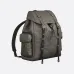 D-ior Men's Grey Embossed Leather Backpack with Signature Hardware - Luxury Fashion for Urban &amp; Travel Essentials A205 #A57316