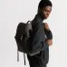 D-ior Men's Grey Embossed Leather Backpack with Signature Hardware - Luxury Fashion for Urban &amp; Travel Essentials A205 #A57316