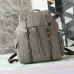 D-ior Men's Grey Embossed Leather Backpack with Signature Hardware - Luxury Fashion for Urban &amp; Travel Essentials A205 #A57316
