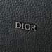 D-ior Men's Grey Oblique Canvas &amp; Grained Leather Backpack - Stylish Luxury for Daily &amp; Travel Use H870 #A57315