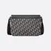 D-ior Oblique Pattern Messenger Bags With Contrast Leather Details For Stylish Functionality #A50068