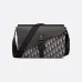 D-ior Oblique Pattern Messenger Bags With Contrast Leather Details For Stylish Functionality #A50068