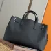 Dior Normandie Black Grained Calfskin Tote Bag 38×29×16cm #A65024