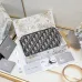 D-ior Zip - Around Wallet In Signature Oblique Pattern With Luxurious Packaging #A50109