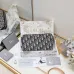 D-ior Zip - Around Wallet In Signature Oblique Pattern With Luxurious Packaging #A50109
