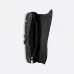 D-ior Embossed Pattern Saddle Bags In Black And Gray For Sophisticated Accessorizing #A50069
