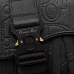 D-ior Embossed Pattern Saddle Bags In Black And Gray For Sophisticated Accessorizing #A50069