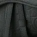 D-ior Embossed Pattern Saddle Bags In Black And Gray For Sophisticated Accessorizing #A50069