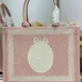 Dior Toile de Jouy Garden Embroidery Canvas Book Tote Bag #A65911