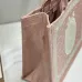 Dior Toile de Jouy Garden Embroidery Canvas Book Tote Bag #A65911