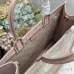 Dior Toile de Jouy Garden Embroidery Canvas Book Tote Bag #A65911