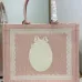 Dior Toile de Jouy Garden Embroidery Canvas Book Tote Bag #A65911