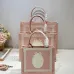Dior Toile de Jouy Garden Embroidery Canvas Book Tote Bag #A65911