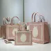 Dior Toile de Jouy Garden Embroidery Canvas Book Tote Bag #A65911