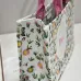 Dior Toile de Jouy Garden Embroidery Canvas Book Tote Bag #A65912