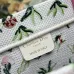 Dior Toile de Jouy Garden Embroidery Canvas Book Tote Bag #A65912