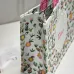 Dior Toile de Jouy Garden Embroidery Canvas Book Tote Bag #A65912
