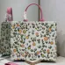 Dior Toile de Jouy Garden Embroidery Canvas Book Tote Bag #A65912