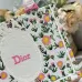 Dior Toile de Jouy Garden Embroidery Canvas Book Tote Bag #A65912