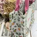 Dior Toile de Jouy Garden Embroidery Canvas Book Tote Bag #A65912