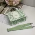 Dior Toile de Jouy Garden Embroidery Canvas Book Tote Bag #A65913