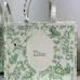 Dior Toile de Jouy Garden Embroidery Canvas Book Tote Bag #A65913