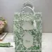 Dior Toile de Jouy Garden Embroidery Canvas Book Tote Bag #A65913