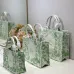 Dior Toile de Jouy Garden Embroidery Canvas Book Tote Bag #A65913